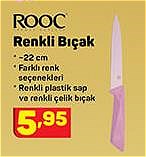 Rooc Renkli Bıçak 22 cm image