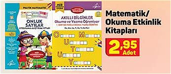 Matematik/Okuma Etkinlik Kitapları image