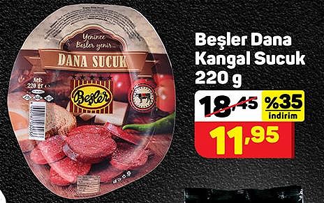 Beşler Dana Kangal Sucuk 220 g image