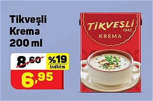 Tikveşli Krema 200 ml image