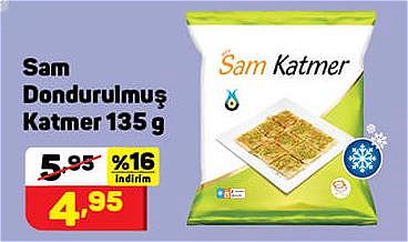 Sam Dondurulmuş Katmer 135 g image