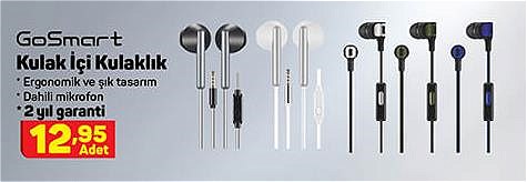 GoSmart Kulak İçi Kulaklık image