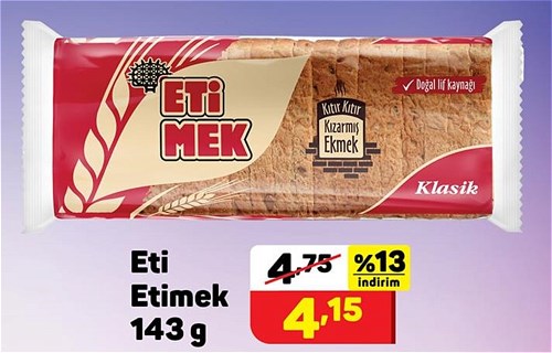 A101 Eti Etimek 143 g