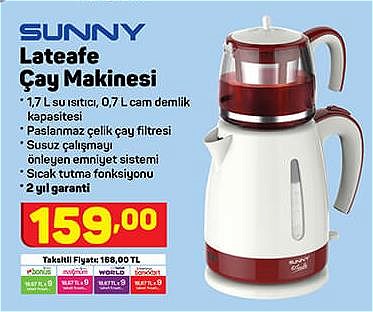 Sunny Lateafe Çay Makinesi image