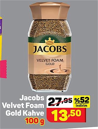 Jacobs Velvet Foam Gold Kahve 100 g image
