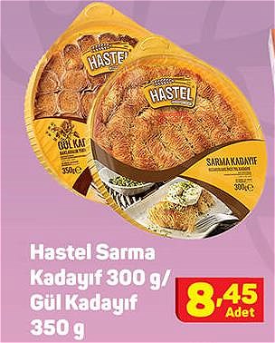 Hastel Sarma Kadayıf 300 g/Gül Kadayıf 350 g image