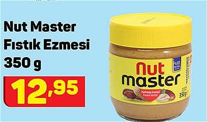 Nut Master Fıstık Ezmesi Parçacıklı 600 G - A101