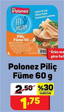 Polonez Piliç Füme 60 g image