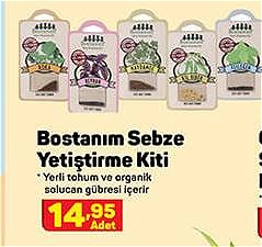 Bostanım Sebze Yetiştirme Kiti image