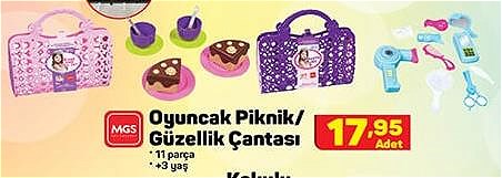 Mgs Oyuncak Piknik/Güzellik Çantası image