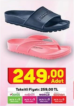 Birkenstock Bay/Bayan Terlikler image