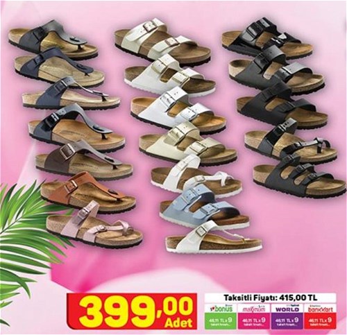 Birkenstock Bay/Bayan Terlikler image