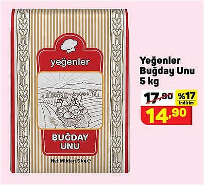 Yeğenler Buğday Unu 5 kg image