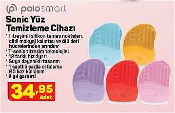 Polosmart Sonic Yüz Temizleme Cihazı image