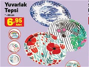 Yuvarlak Tepsi 35 cm image
