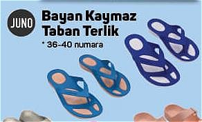 Juno Bayan Kaymaz Taban Terlik image