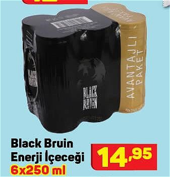Black Bruin Enerji İçeceği 6x250 ml image