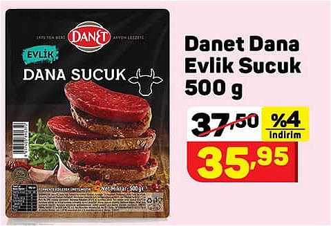 Danet Dana Evlik Sucuk 500 g image