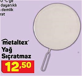 Metaltex Yağ Sıçratmaz image