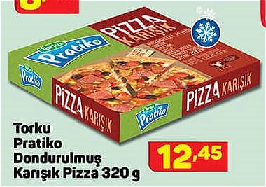 Torku Pratiko Dondurulmuş Karışık Pizza 320 g image