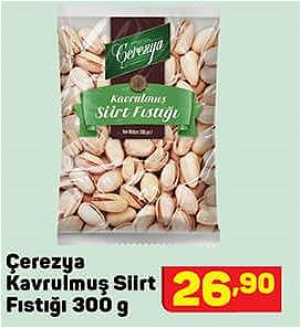 Çerezya Kavrulmuş Siirt Fıstığı 300 g image