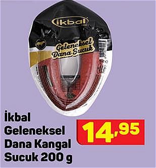 İkbal Geleneksel Dana Kangal Sucuk 200 g image