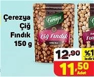 Çerezya Çiğ Fındık 150 g image