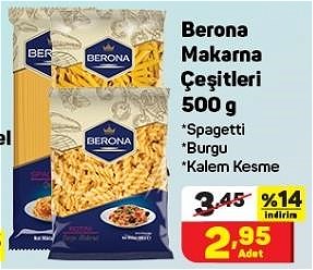 Berona Makarna Çeşitleri 500 g image