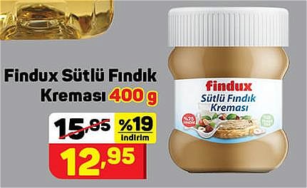 Findux Sütlü Fındık Kreması 400 g image