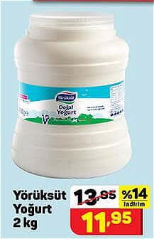 Yörüksüt Yoğurt 2 kg image