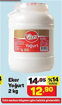 Eker Yoğurt 2 kg image