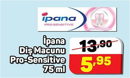 İpana Diş Macunu Pro-Sensitive 75 ml image