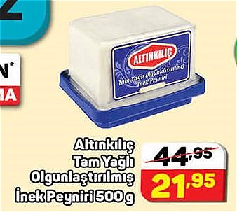 Altınkılıç Tam Yağlı Olgunlaştırılmış İnek Peyniri 500 g image