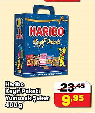 Haribo Keyif Paketi Yumuşak Şeker 400 g image