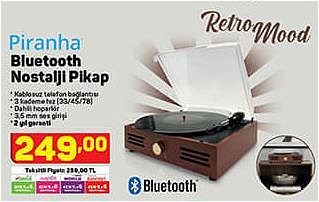 Piranha Bluetooth Nostalji Pikap image