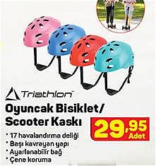 Triathlon Oyuncak Bisiklet/Scooter Kaskı image