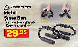 Triathlon Metal Şınav Barı image