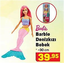 Barbie Denizkizi Bebek 30 Cm Indirimde Market