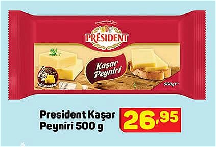 President Kaşar Peyniri 500 g image