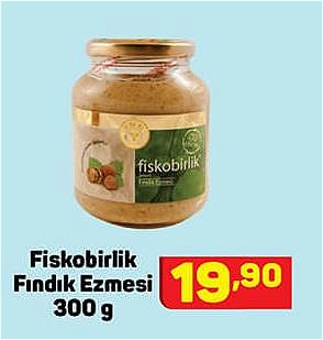 Fiskobirlik Fındık Ezmesi 300 g image