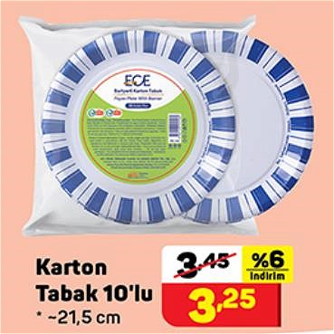 Karton Tabak 10'lu image