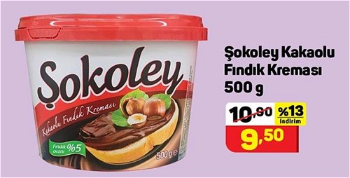 Şokoley Kakaolu Fındık Kreması 500 g image