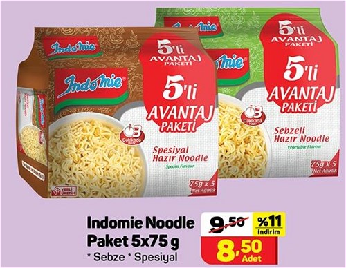 Indomie Noodle Paket 5x75 g image