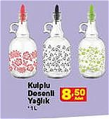 Kulplu Desenli Yağlık 1 l image