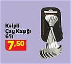 Kalpli Çay Kaşığı 6'lı image