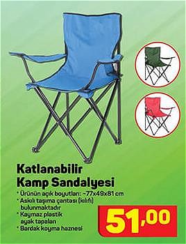 Katlanabilir Kamp Sandalyesi image