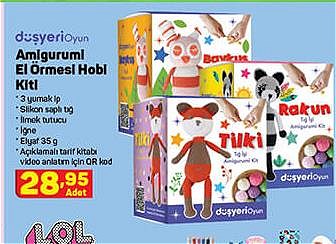 Düşyeri Oyun Amigurumi El Örmesi Hobi Kiti image