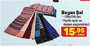 Bayan Şal 70x170 cm image