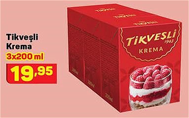 Tikveşli Krema 3x200 ml image