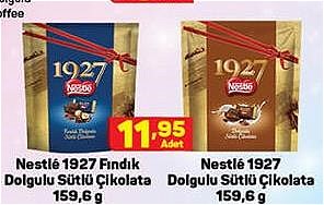 Nestle 1927 Fındık Dolgulu Sütlü/Dolgulu Sütlü Çikolata 159,6 g image